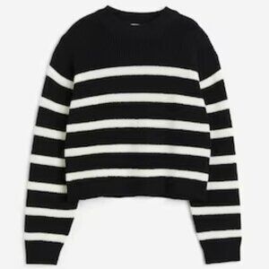 H&M Striped Knit Sweater